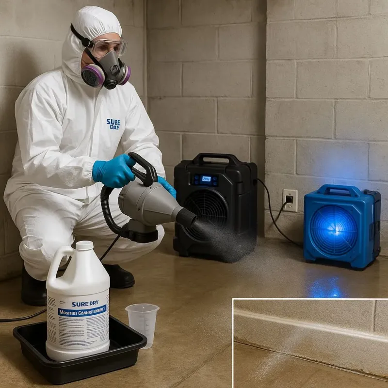 Sanitization and Odor Removal process in Colma, CA