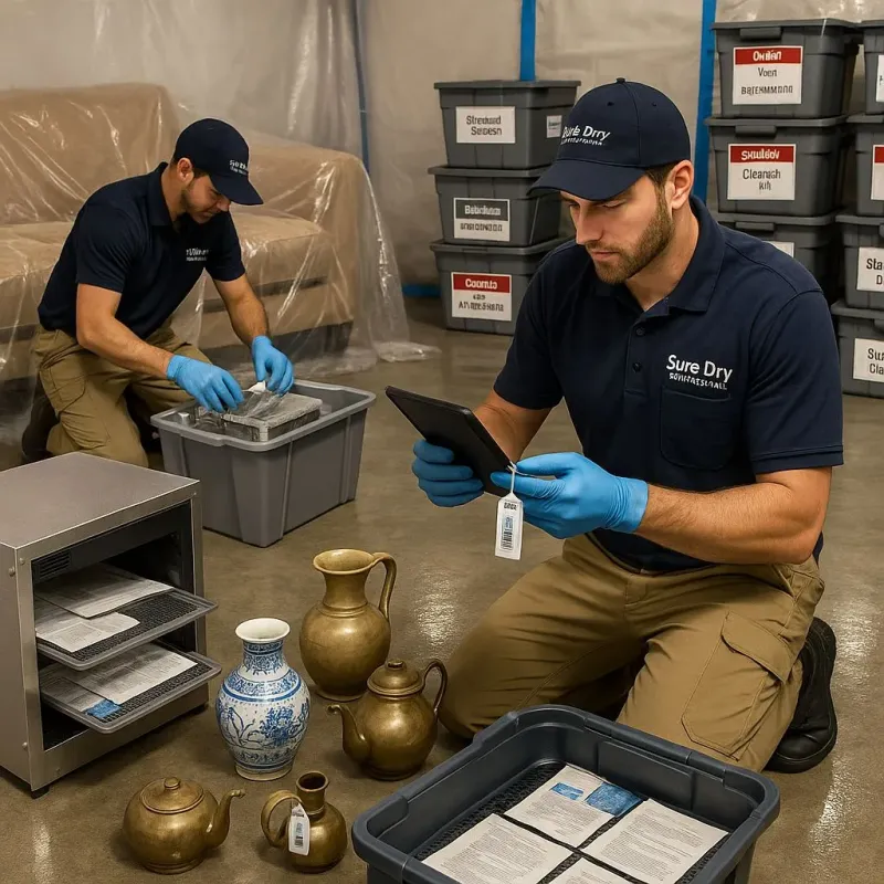 Content Protection and Restoration process in Colma, CA
