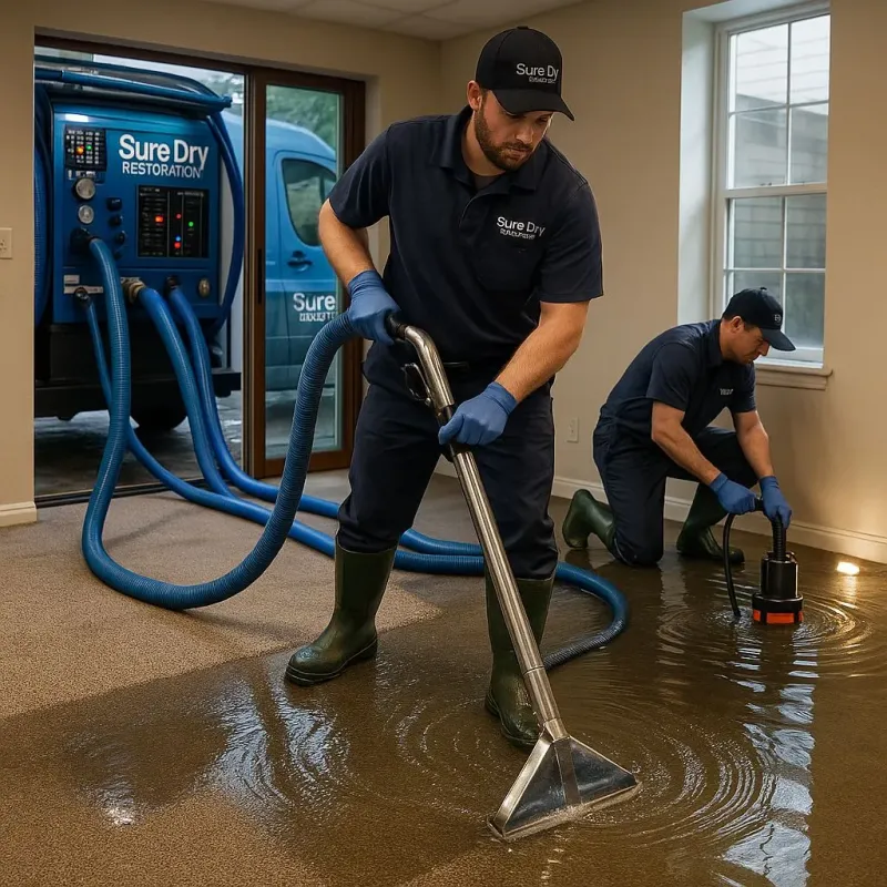 Water Extraction and Removal process in Colma, CA